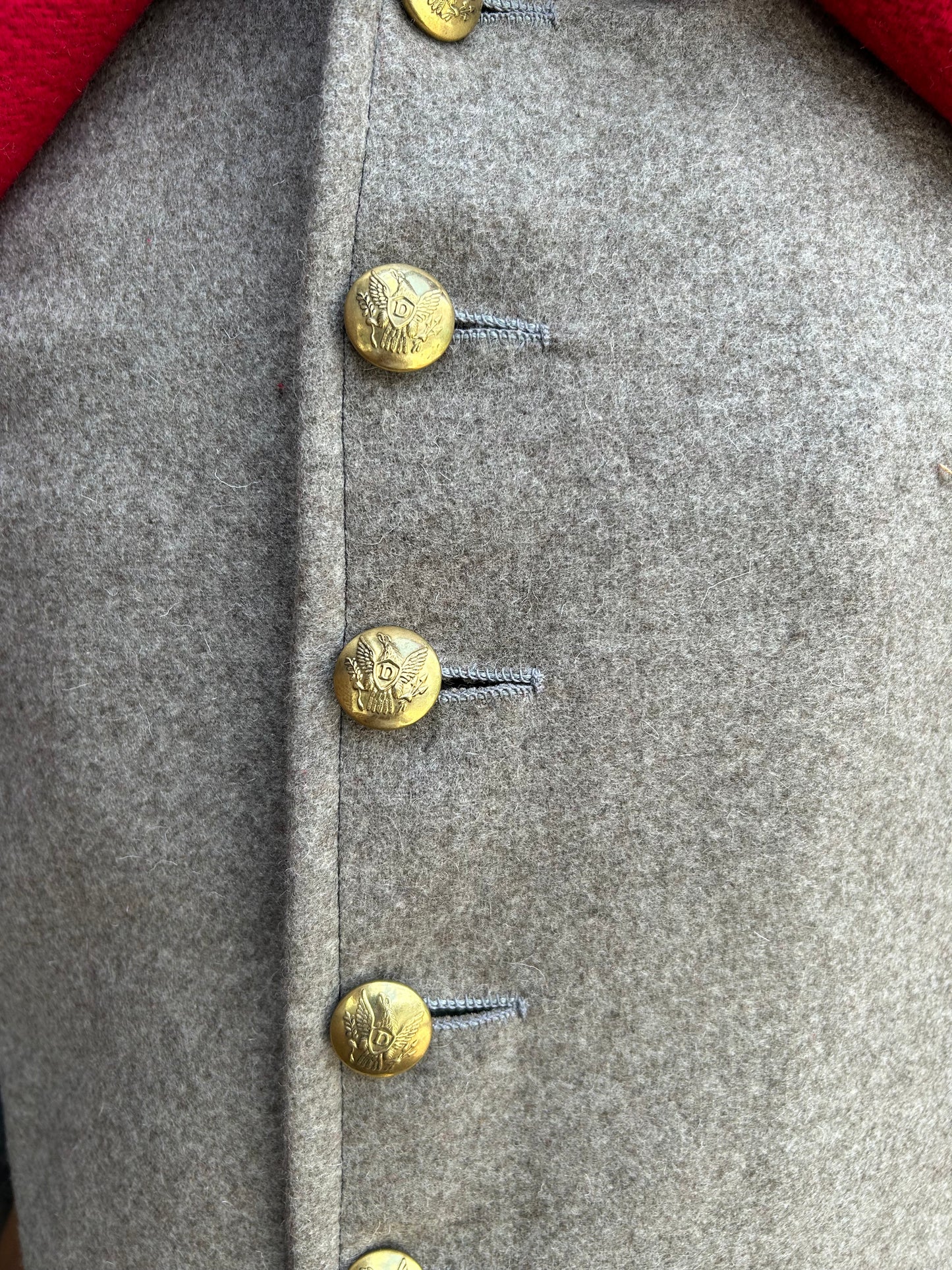 Confederate Overcoat 1861-1865