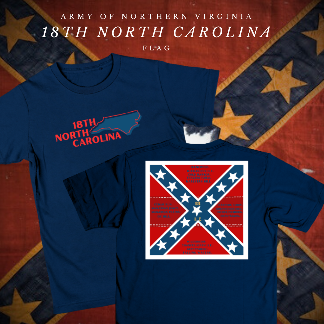 18th North Carolina Infantry Battle Flag Shirt