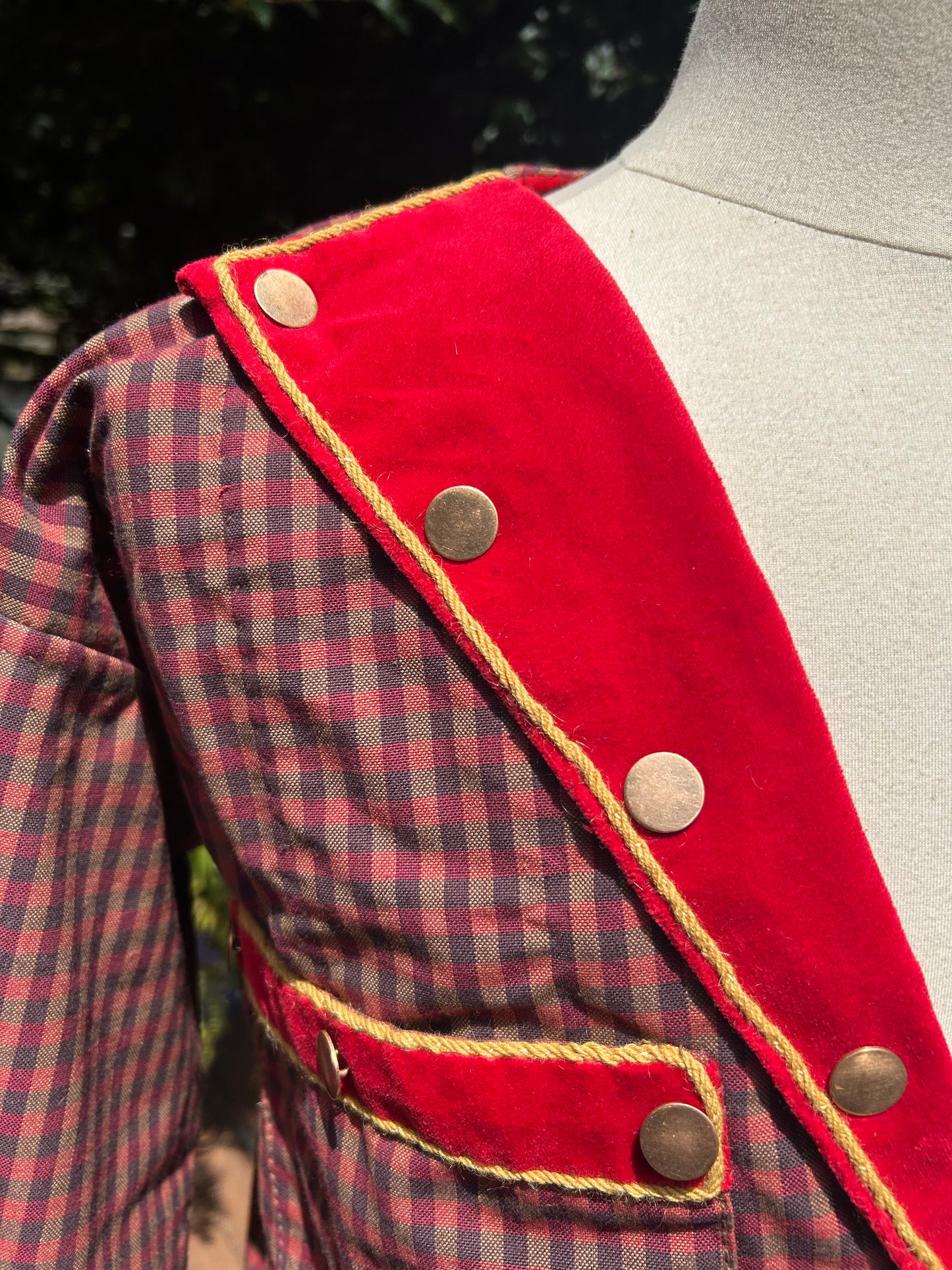 Missouri Bushwhacker Shirt (Checked) 1861-1865