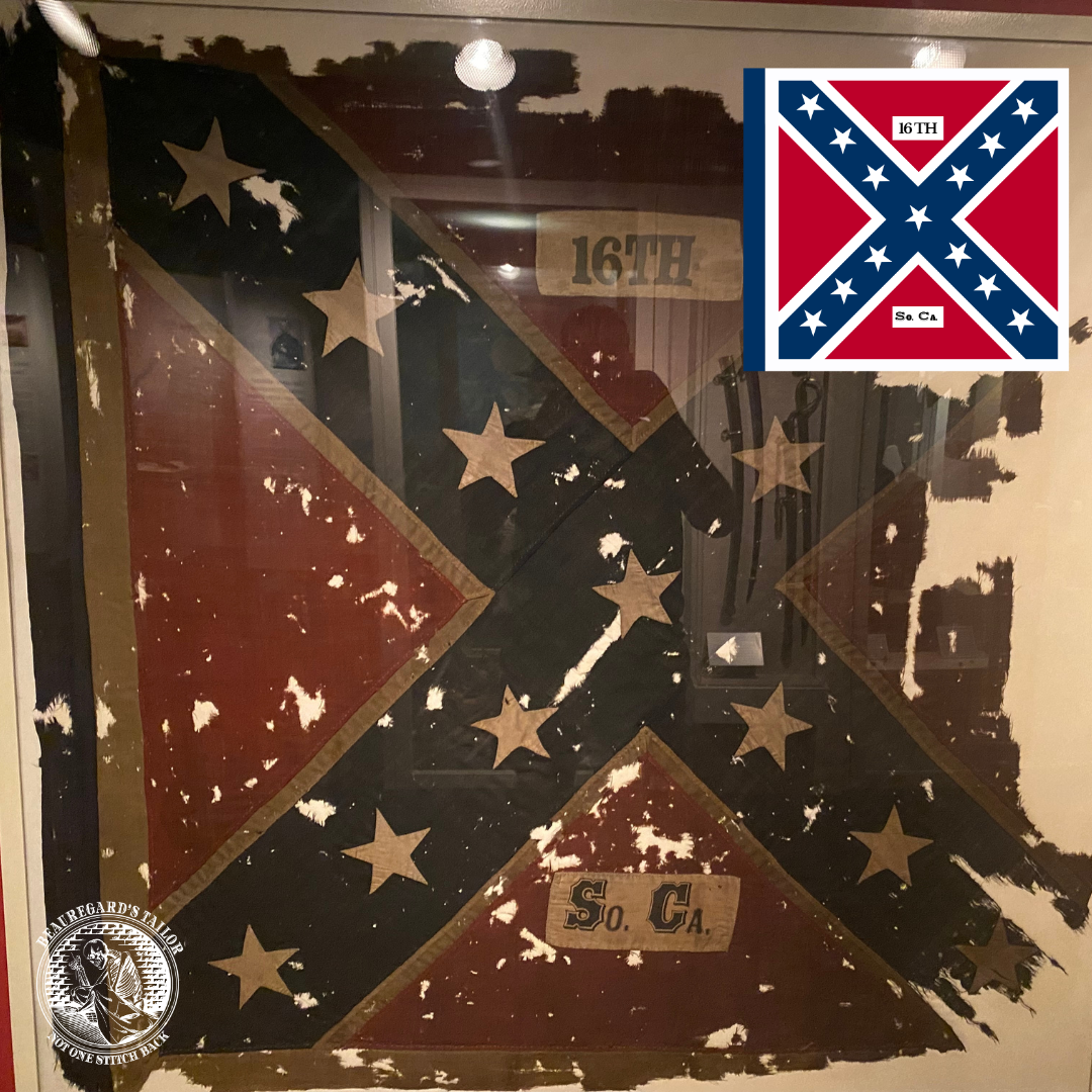"Greenville Boys" 16th South Carolina Regimental House Flag