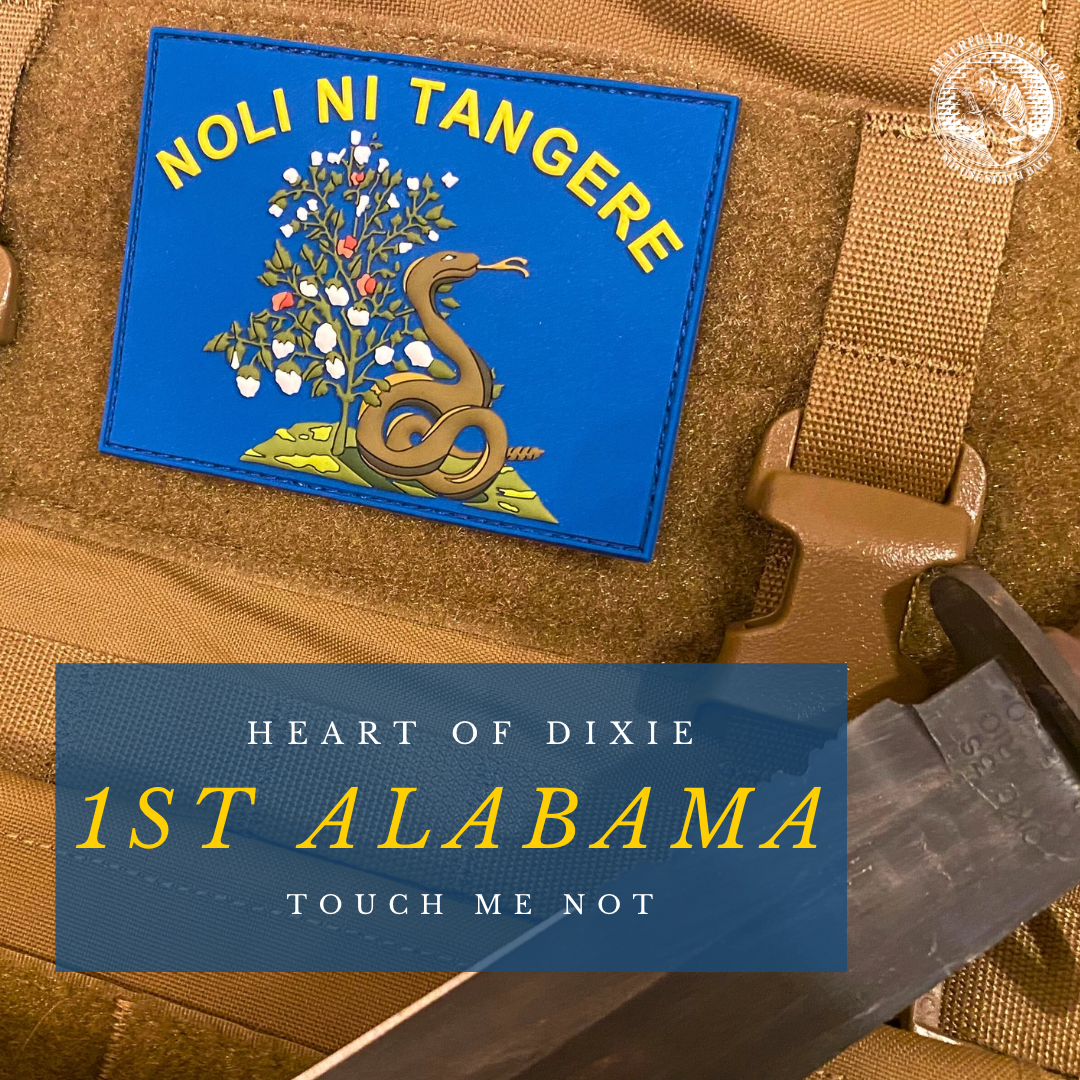 1st Alabama "Touch me not" PVC Morale Patch