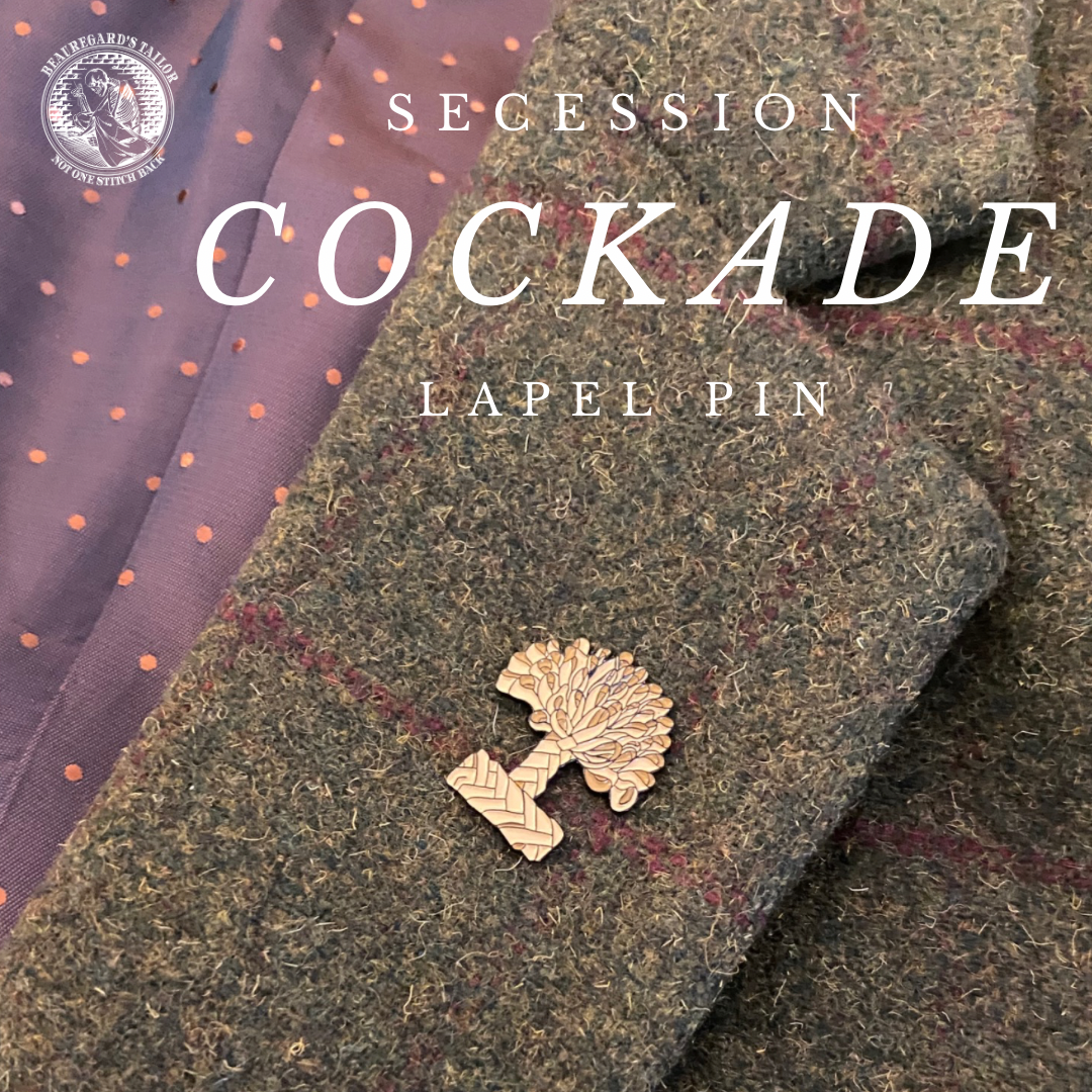 Secession Cockade Lapel Pins