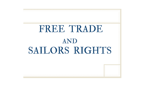 "Free Trade and Sailors Rights" USS Chesapeake Flag