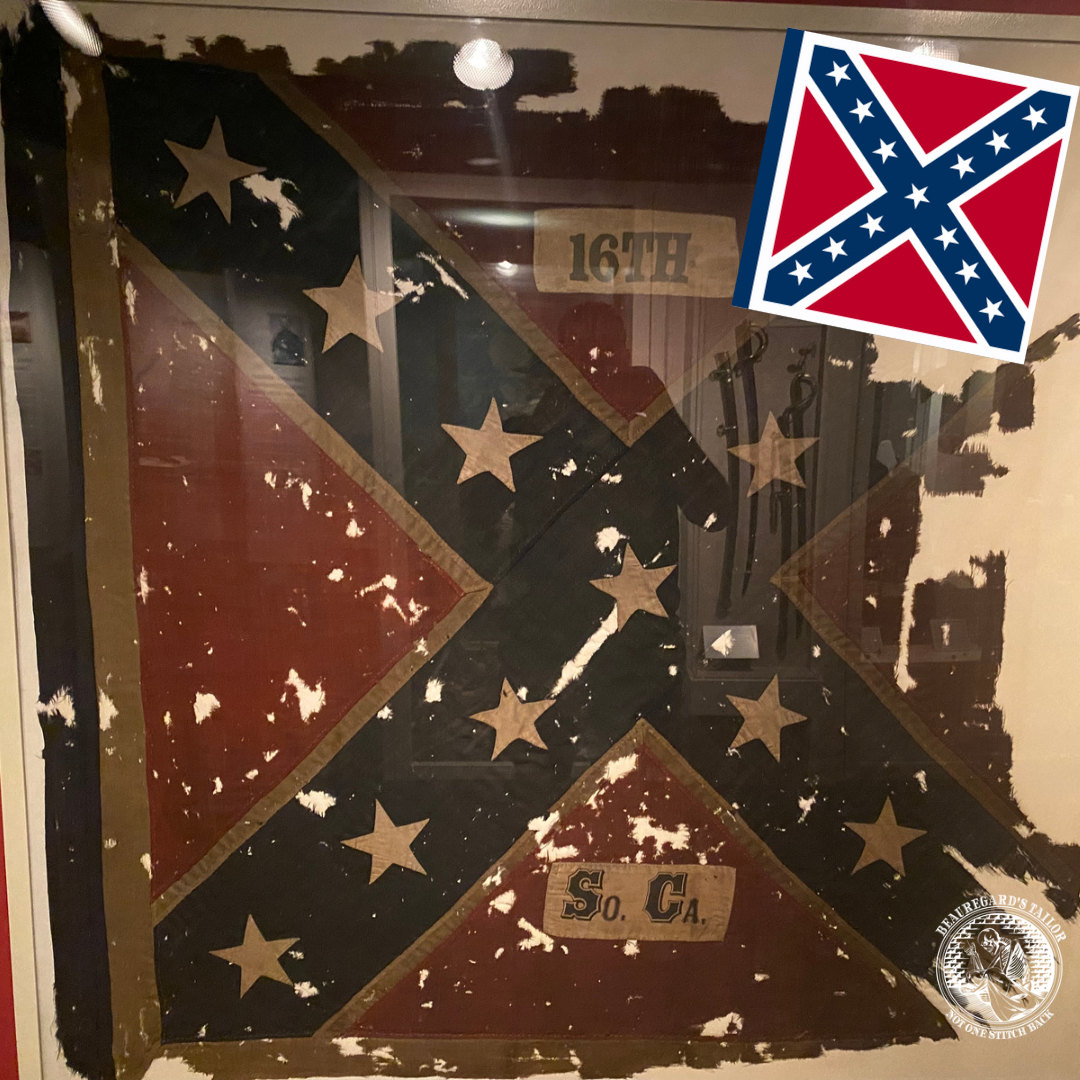 Charleston Depot Flag Sticker
