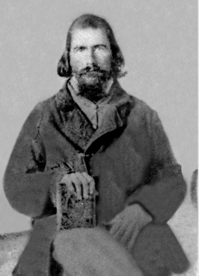 "Pressed into Service" Civilian Modified Confederate Overfrock Coat 1861-1865