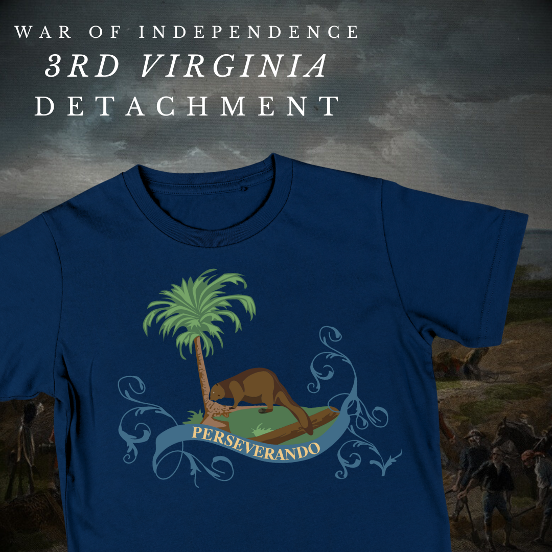 "3rd Virginia Detachment" Flag Shirt