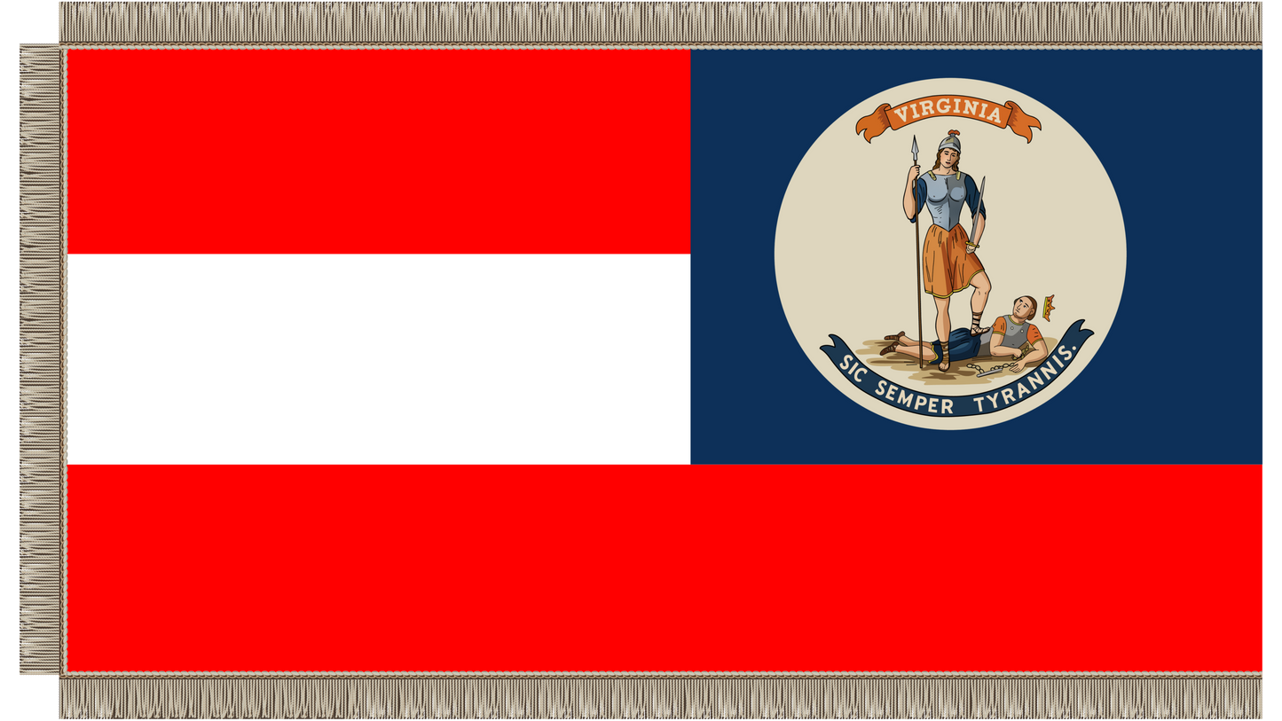 10th Virginia Infantry 1st National Flag
