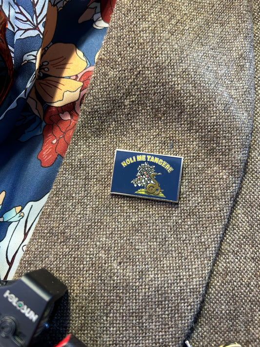 "Touch me not" 1st Alabama Flag Lapel Pin