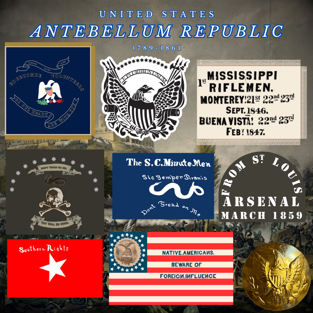 Antebellum Republic Sticker Set