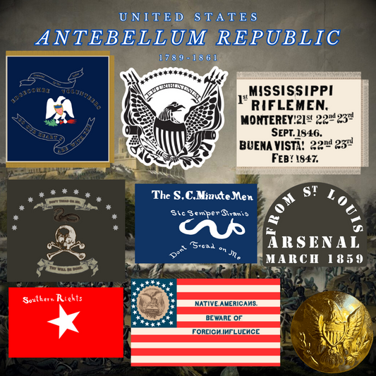 Antebellum Republic Sticker Set