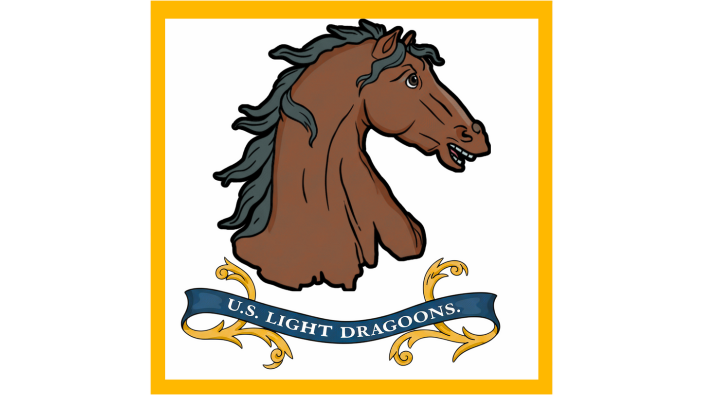 Lee's Legion Flag Stickers/Magnet