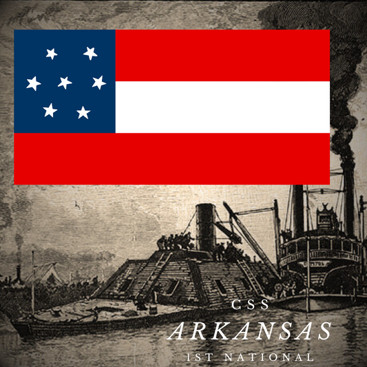 CSS Arkansas 1st National House Flag