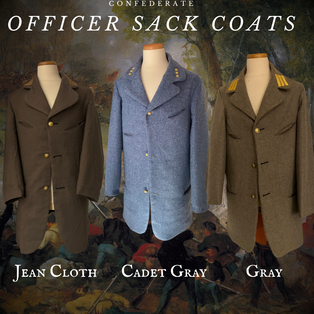Confederate Officer Sack Coat