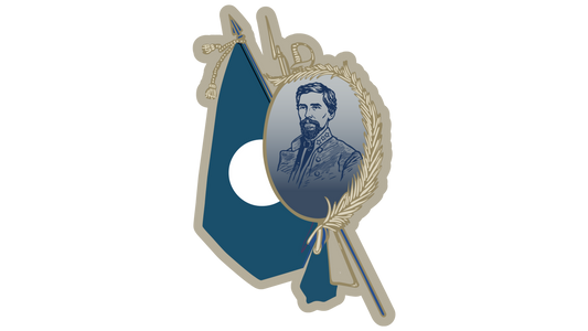 General Patrick Cleburne Sticker/Magnet