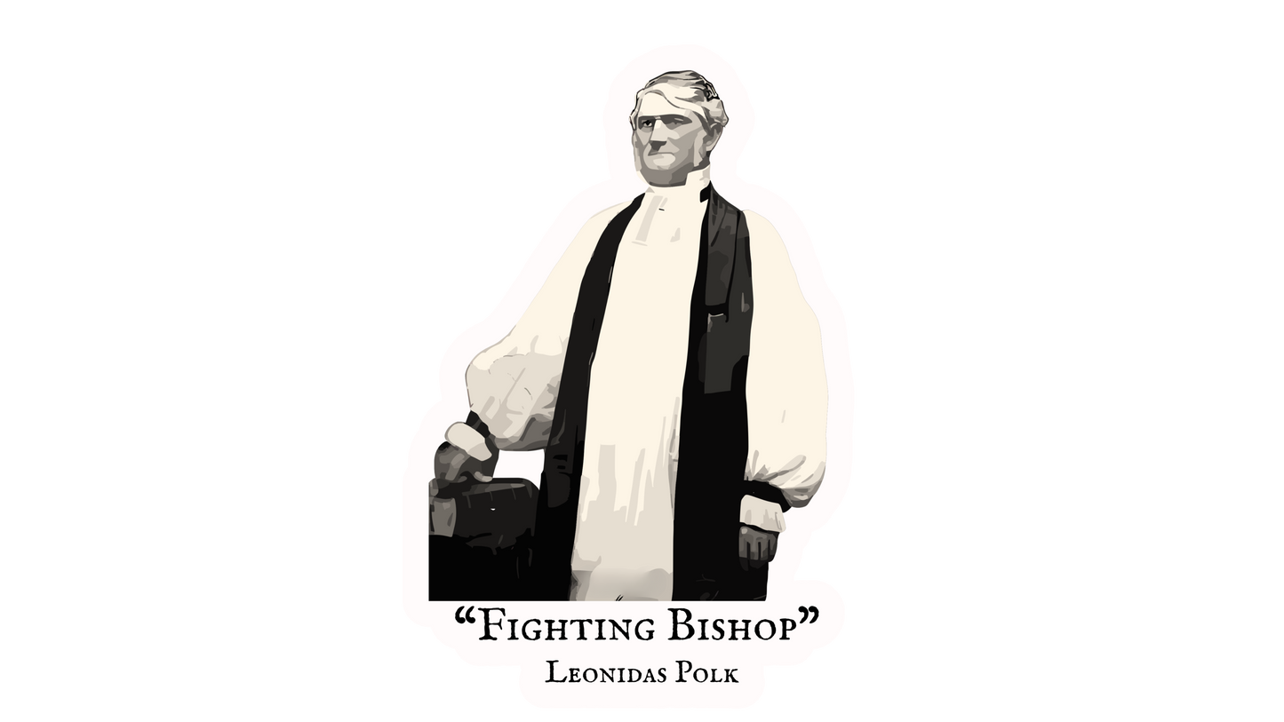 General Leonidas Polk Stickers