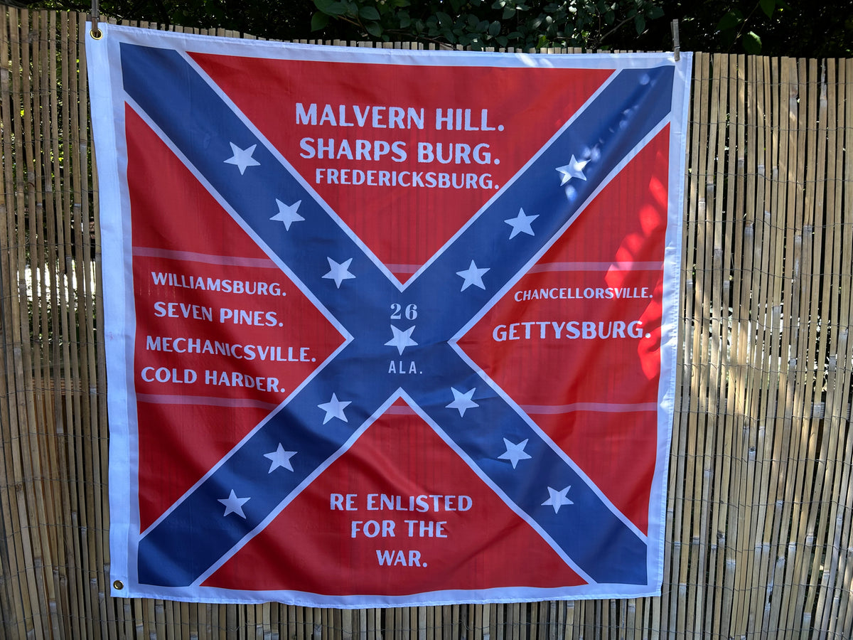 26th Alabama Infantry Flag
