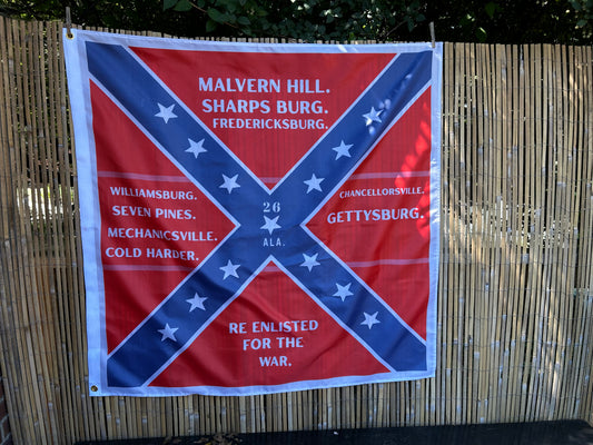 26th Alabama Infantry Flag