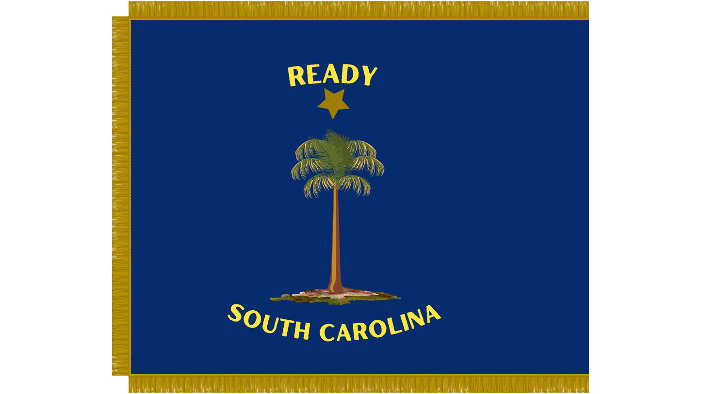 Calhoun Light Artillery Flag Stickers
