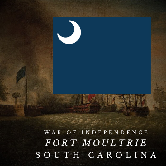 Fort Moultrie Flag Stickers