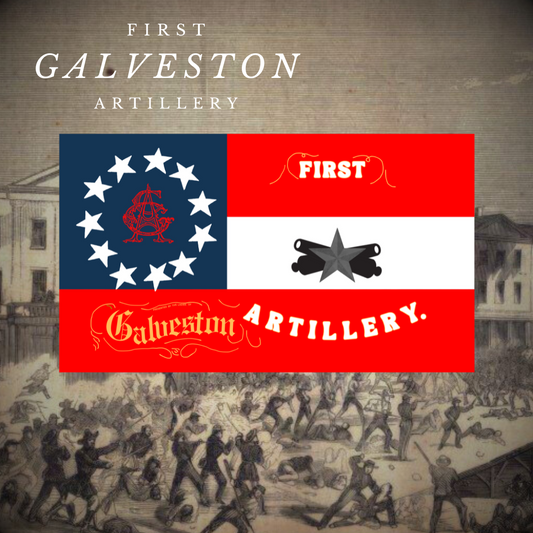 1st Galveston Artillery Flag