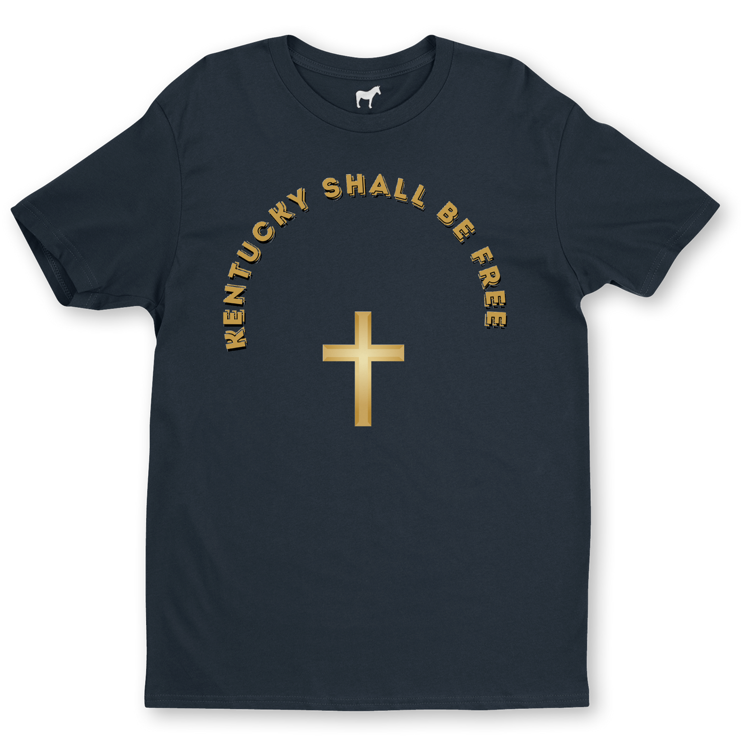 "Kentucky Shall Be Free" 2nd Kentucky Orphan Brigade Flag T-Shirt