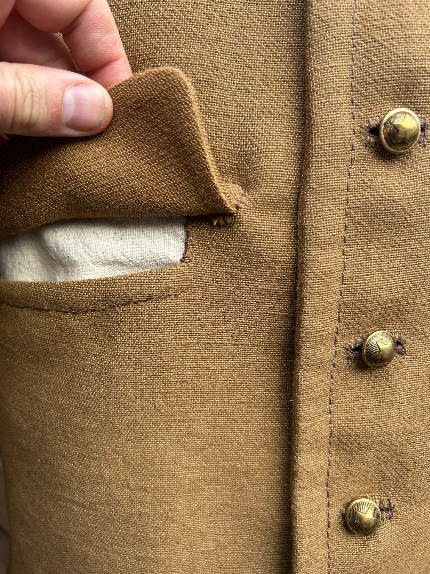 Untrimmed Commutation Jacket - 7th Florida Infantry
