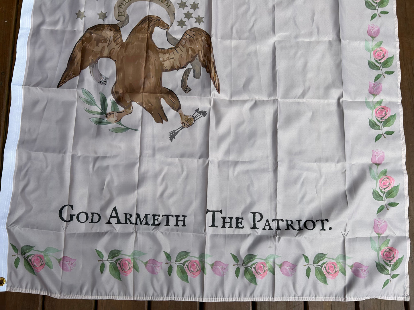 "God Armeth The Patriot" - Tennessee Militia Flag - Creek War