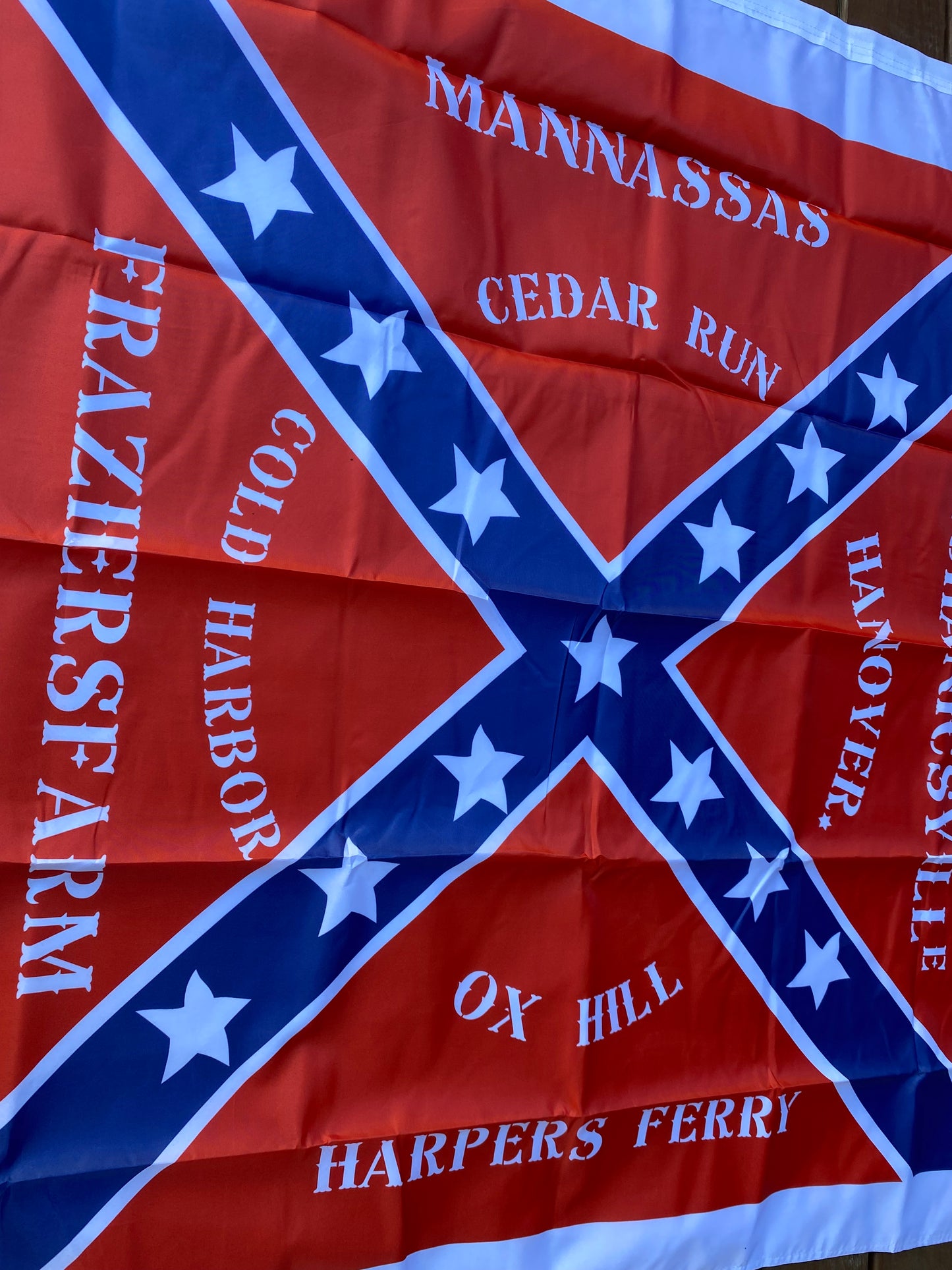 18th North Carolina - Chancellorsville Captured - House Flag