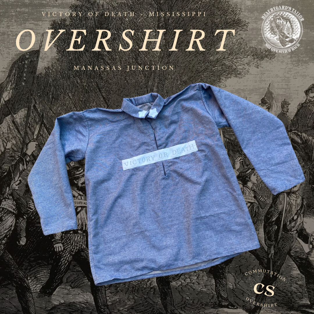 "Victory or Death" Mississippi Overshirt - Manassas Junction 1861