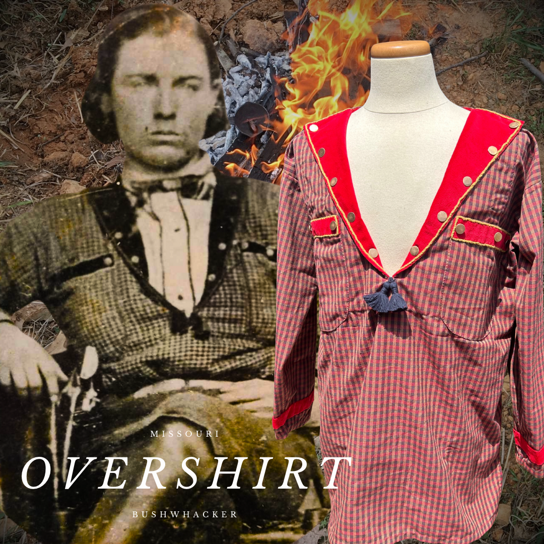 Missouri Bushwhacker Shirt (Checked) 1861-1865