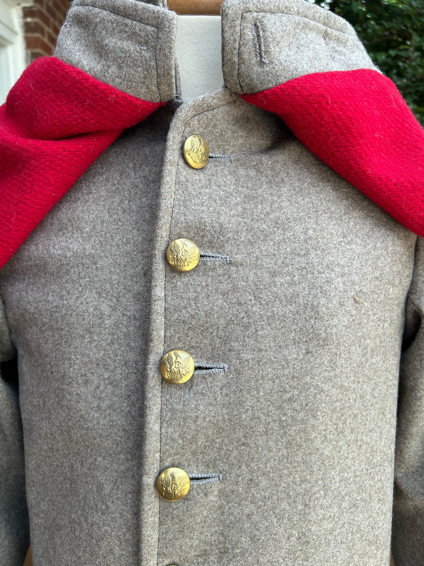 Confederate Overcoat 1861-1865