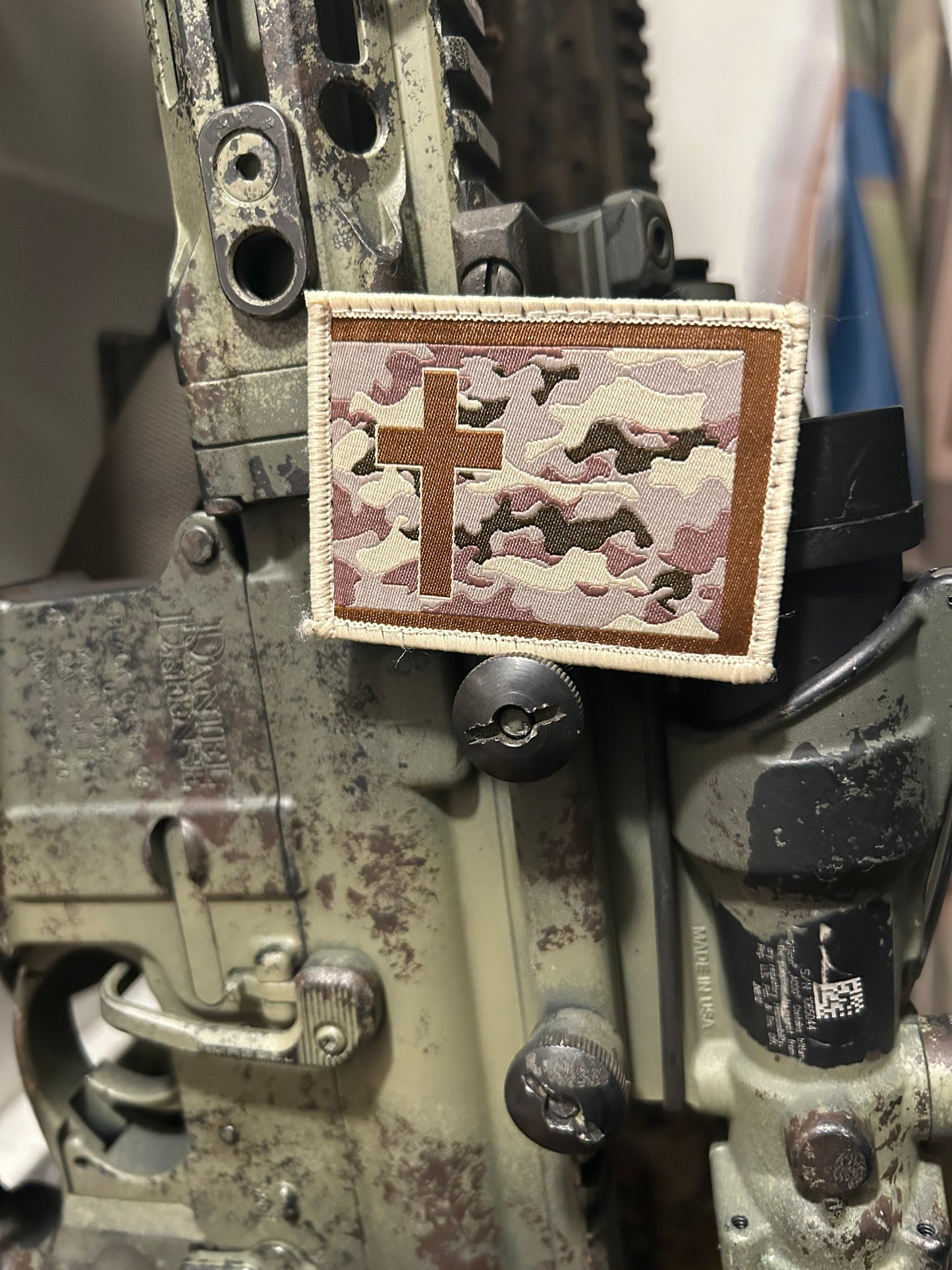 Missouri Battle Flag Camouflage Morale Patch