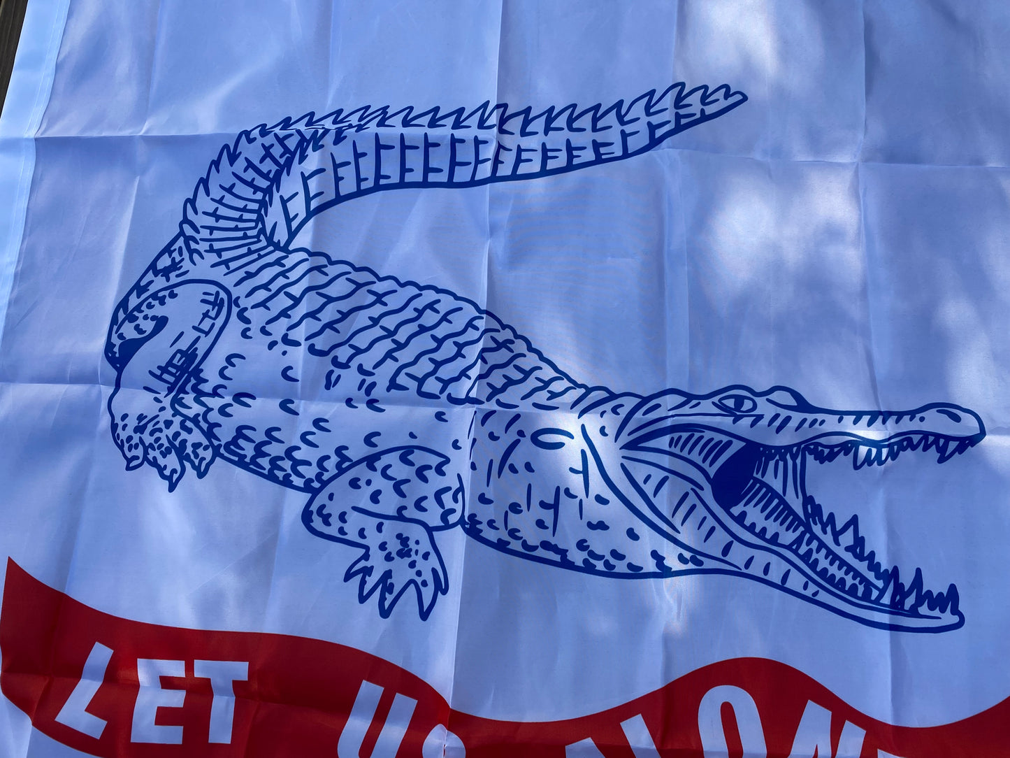 "Let us alone" House Flag