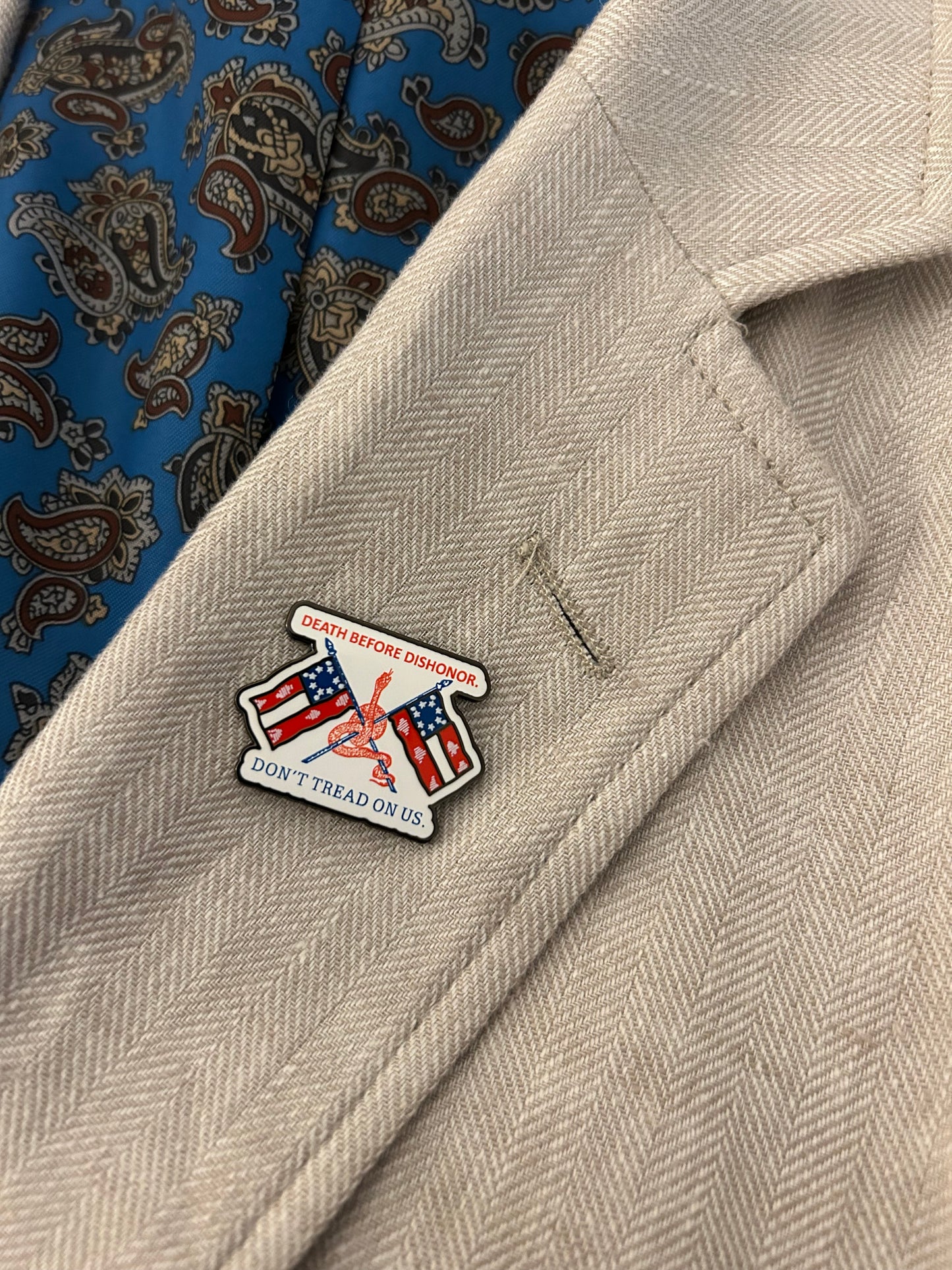 "Don't Tread on Us" Lapel Pin