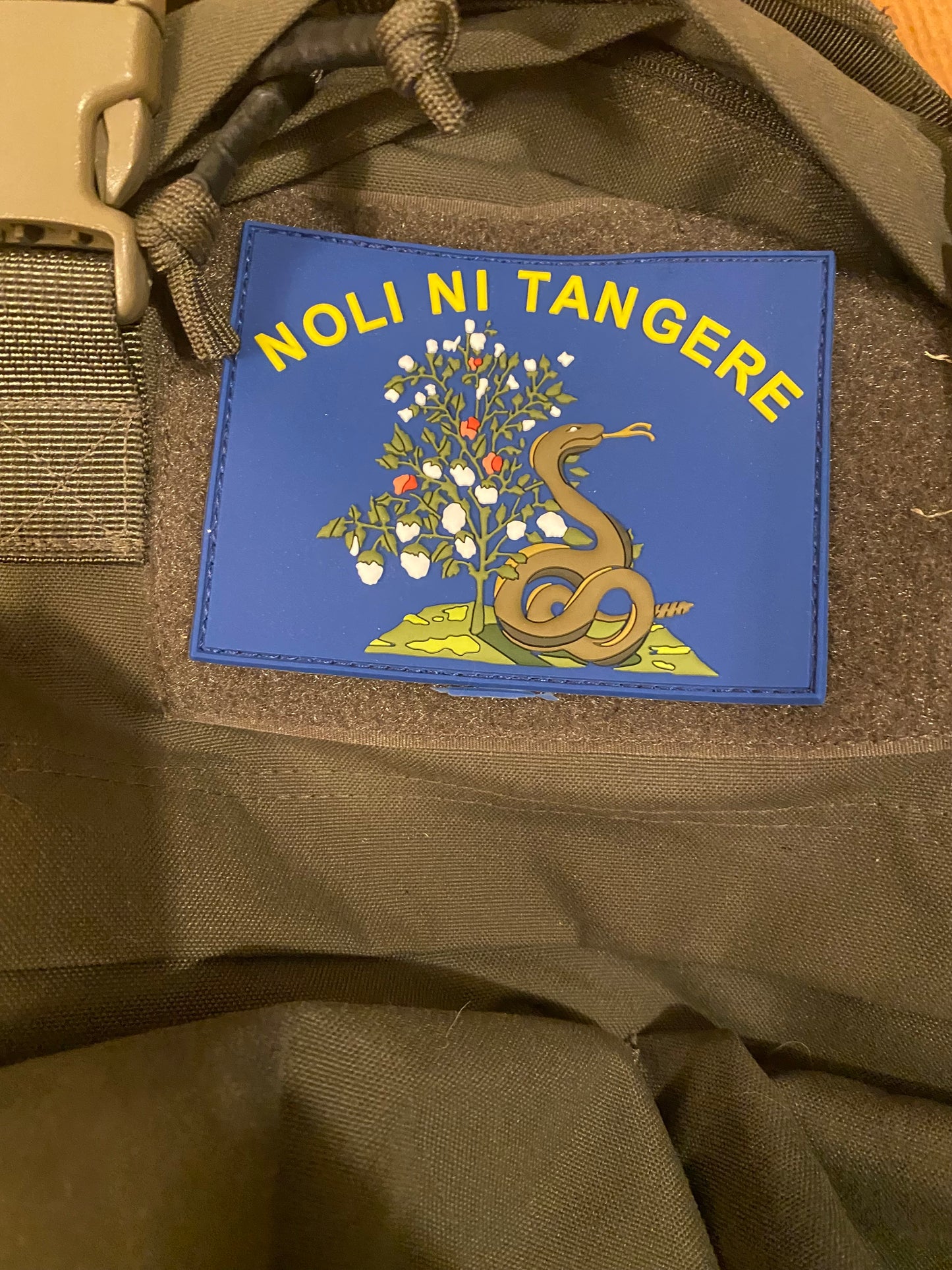 1st Alabama "Touch me not" PVC Morale Patch