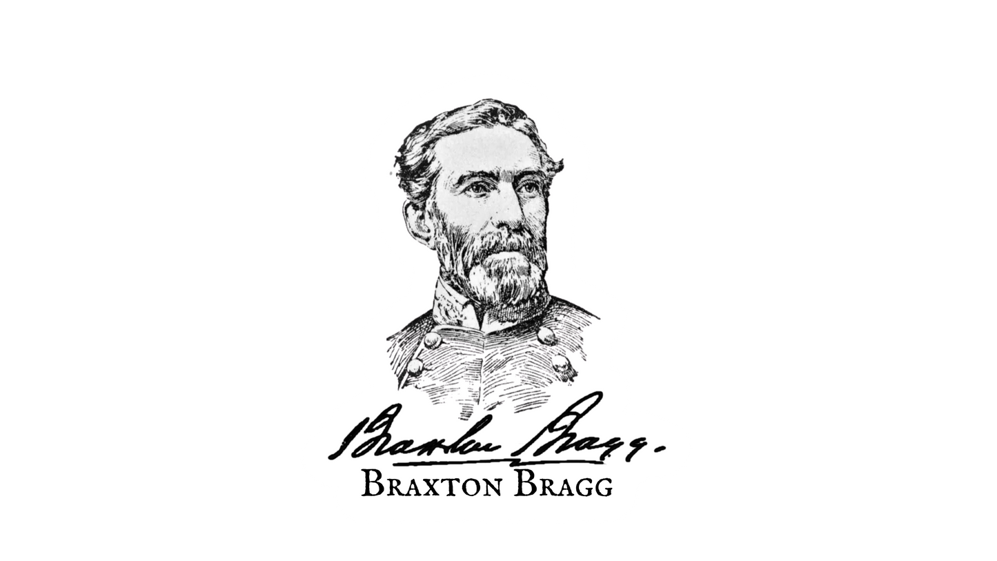 General Braxton Bragg Sticker/Magnet