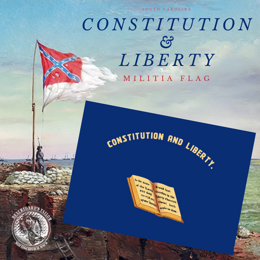 "Constitution and Liberty" South Carolina Flag Stickers