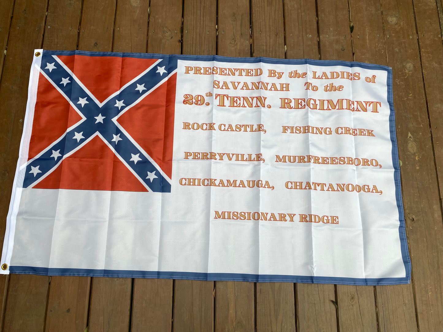 29th Tennessee Infantry House Flag