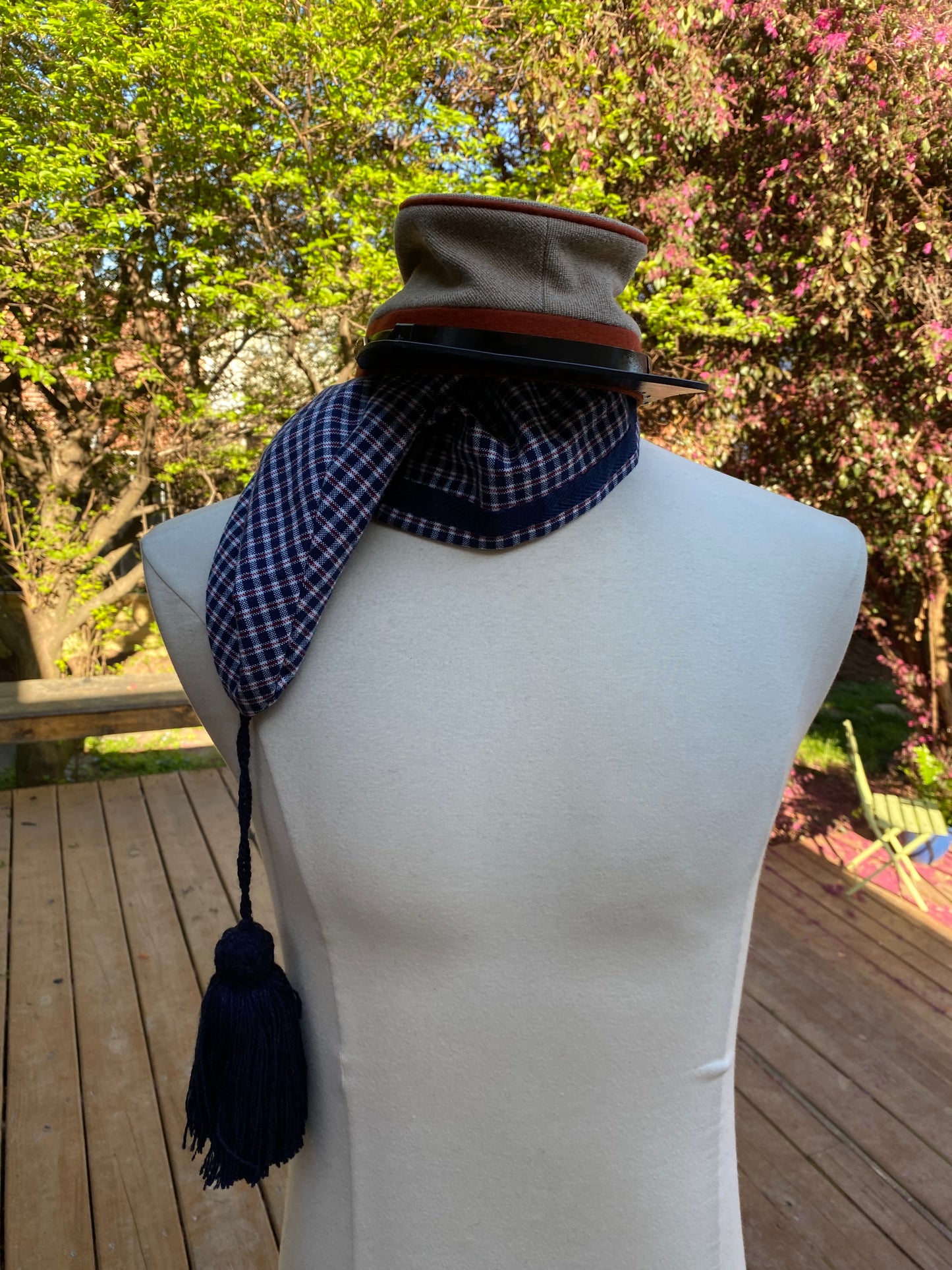 Corsican "Liberty" Caps - Plaid/Checked