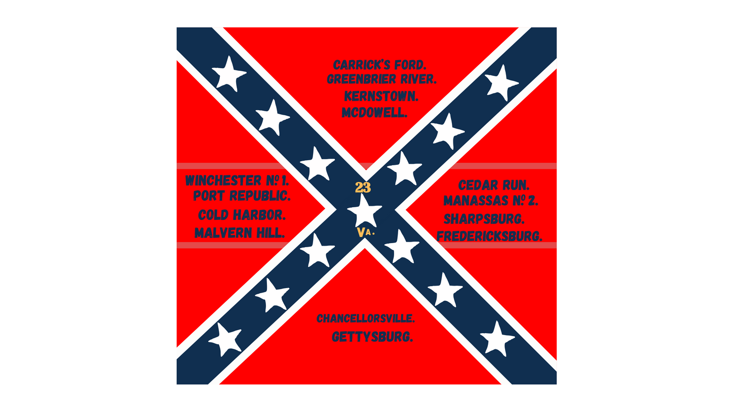 23rd Virginia Infantry Flag