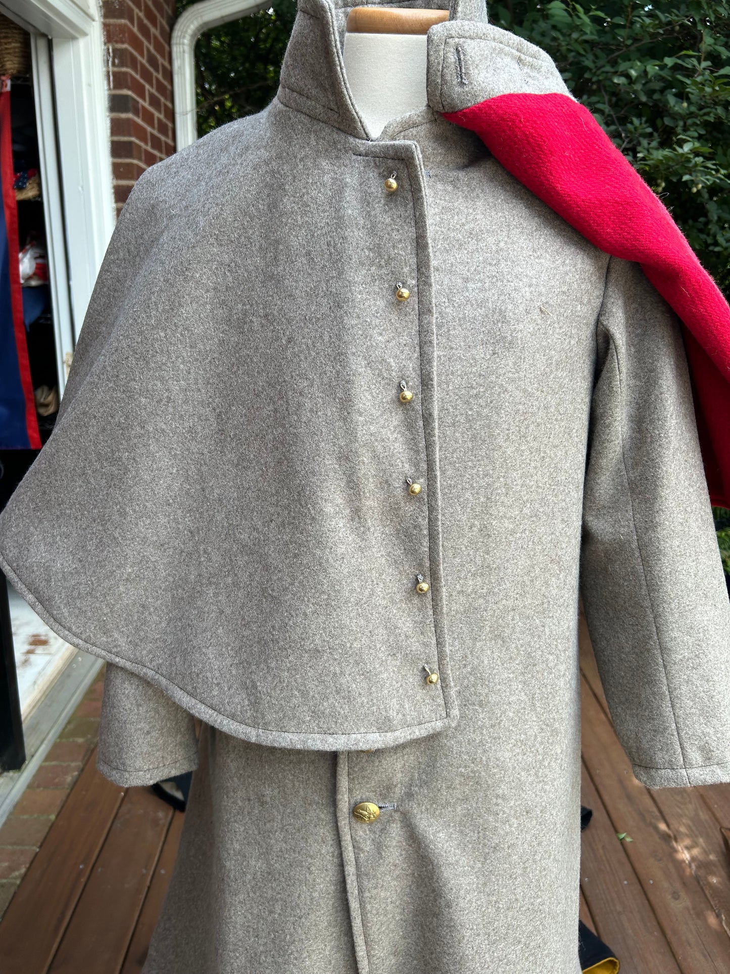 Confederate Overcoat 1861-1865