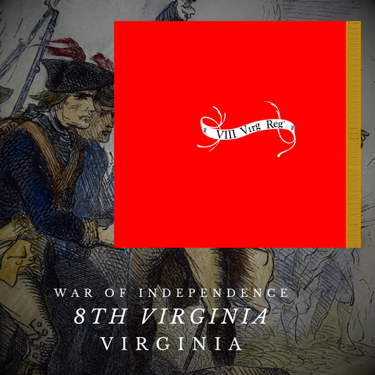 8th Virginia Regiment Flag Stickers/Magnet