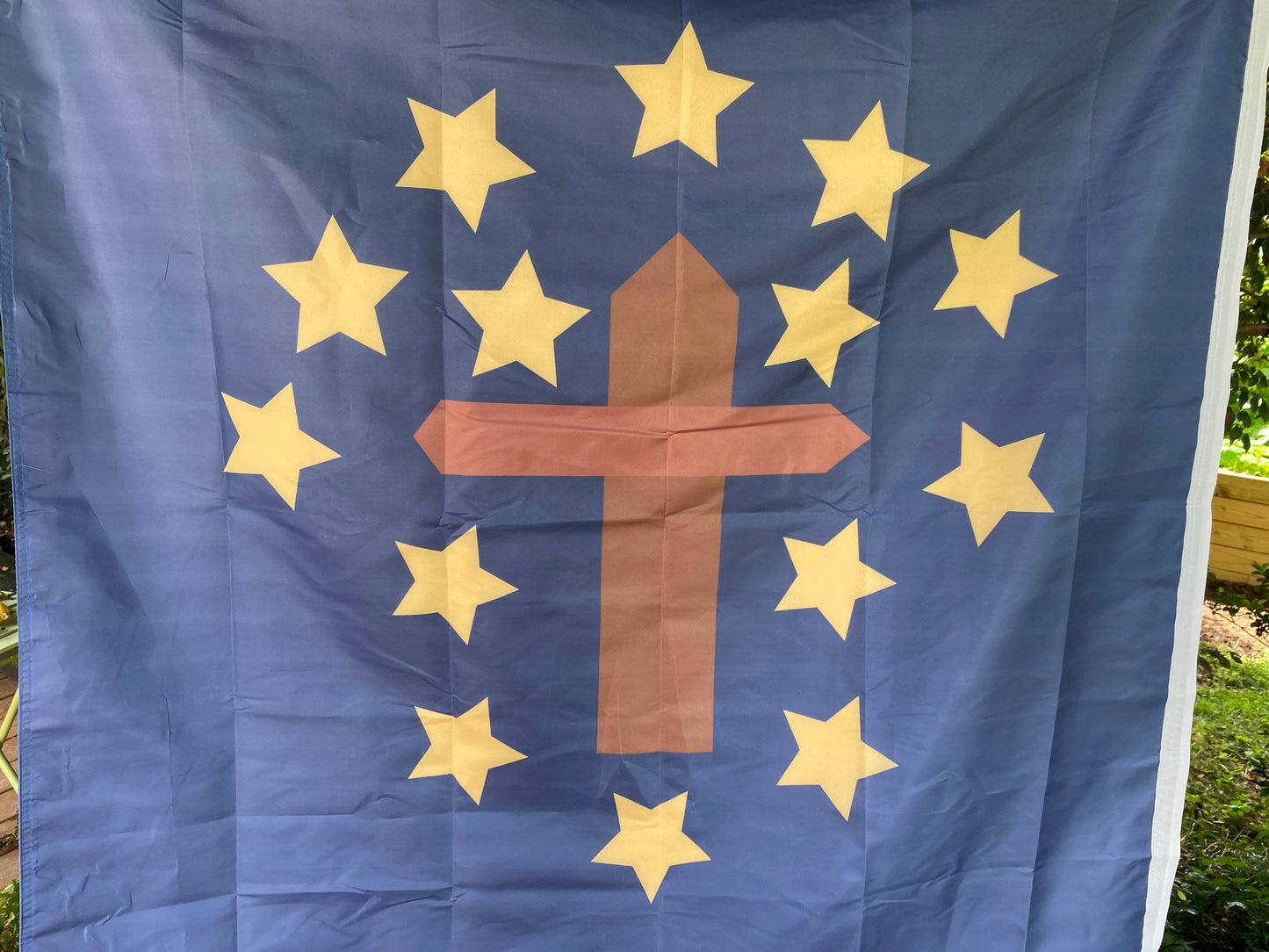 "On to Victory" 5th Kentucky Cavalry House Flag