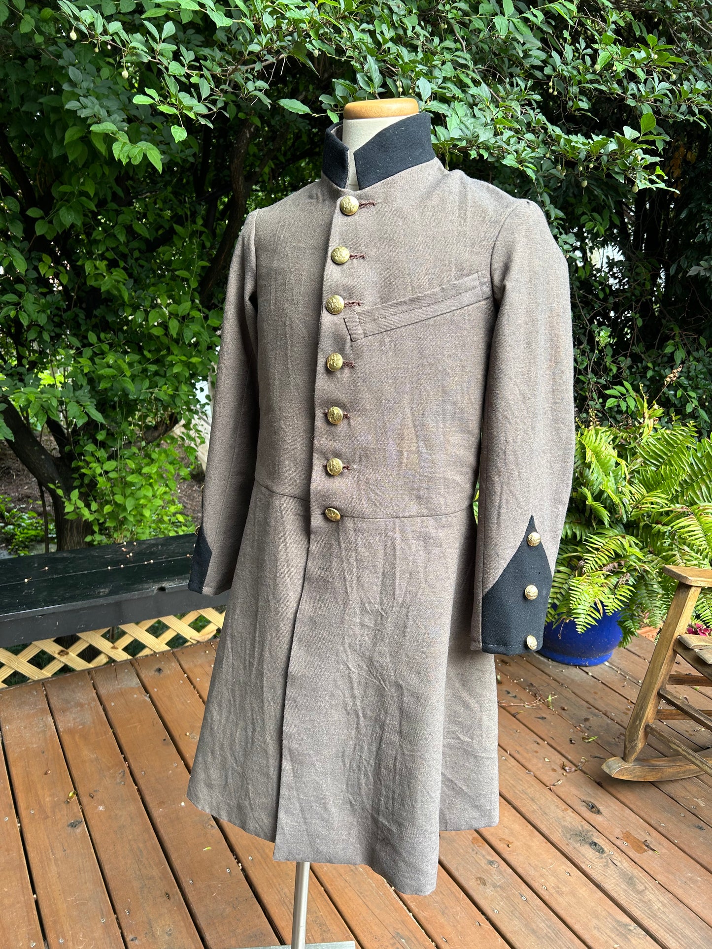 Tennessee State Frock Coat 1861-1862- Size 40 - Ready to Ship