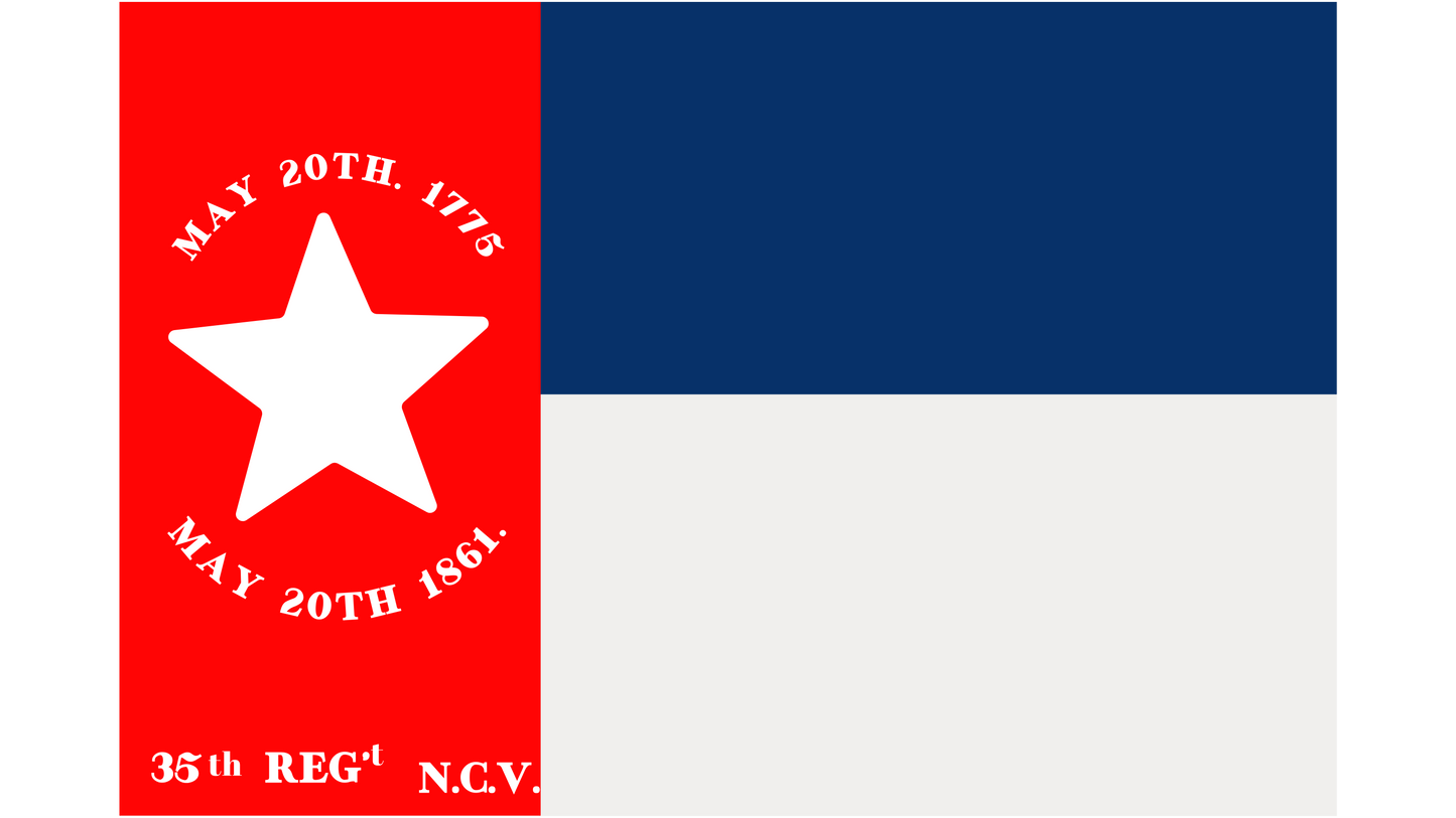 35th North Carolina State Flag