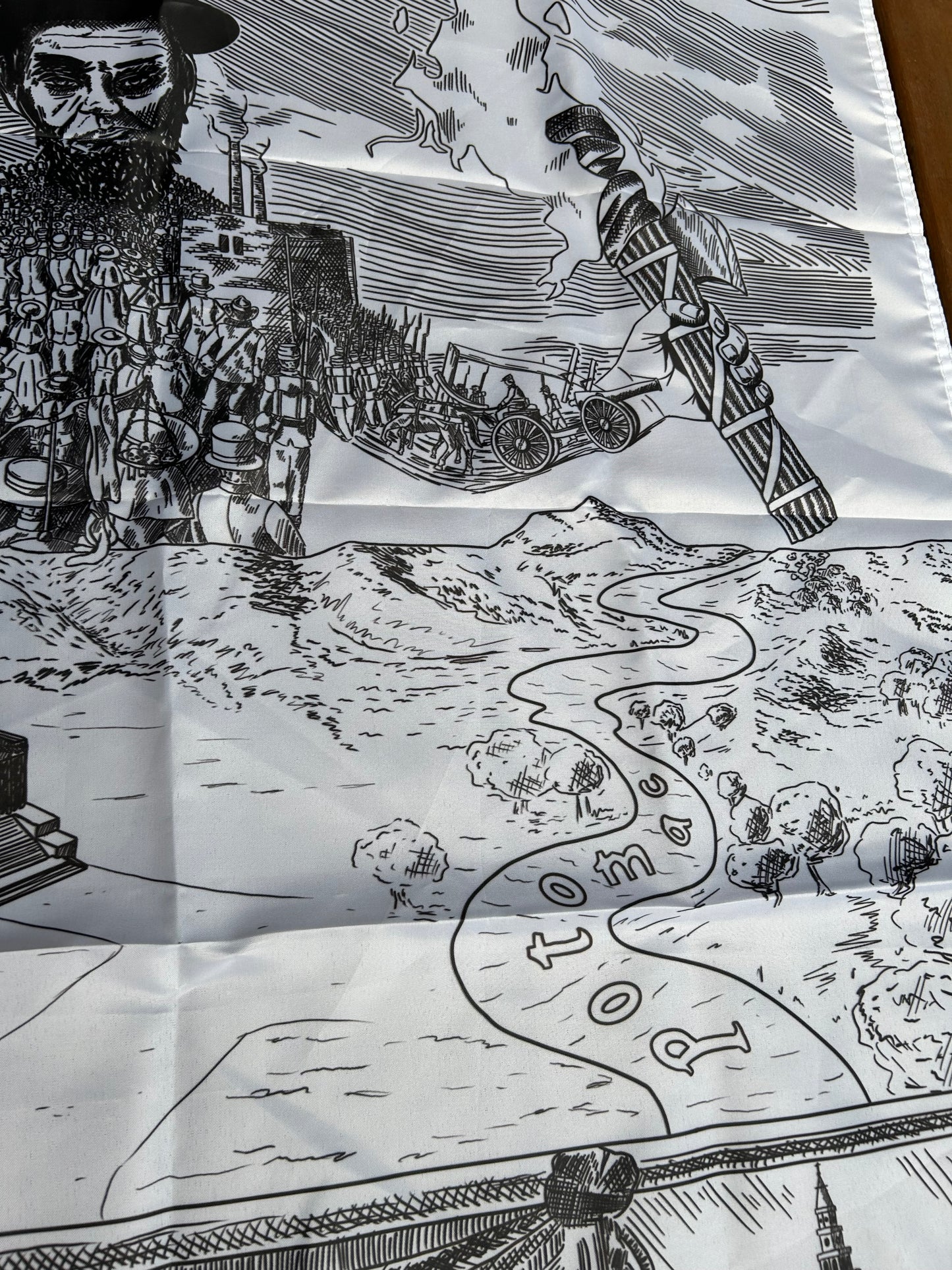 "Leviathan on the Potomac" Flag/Banner
