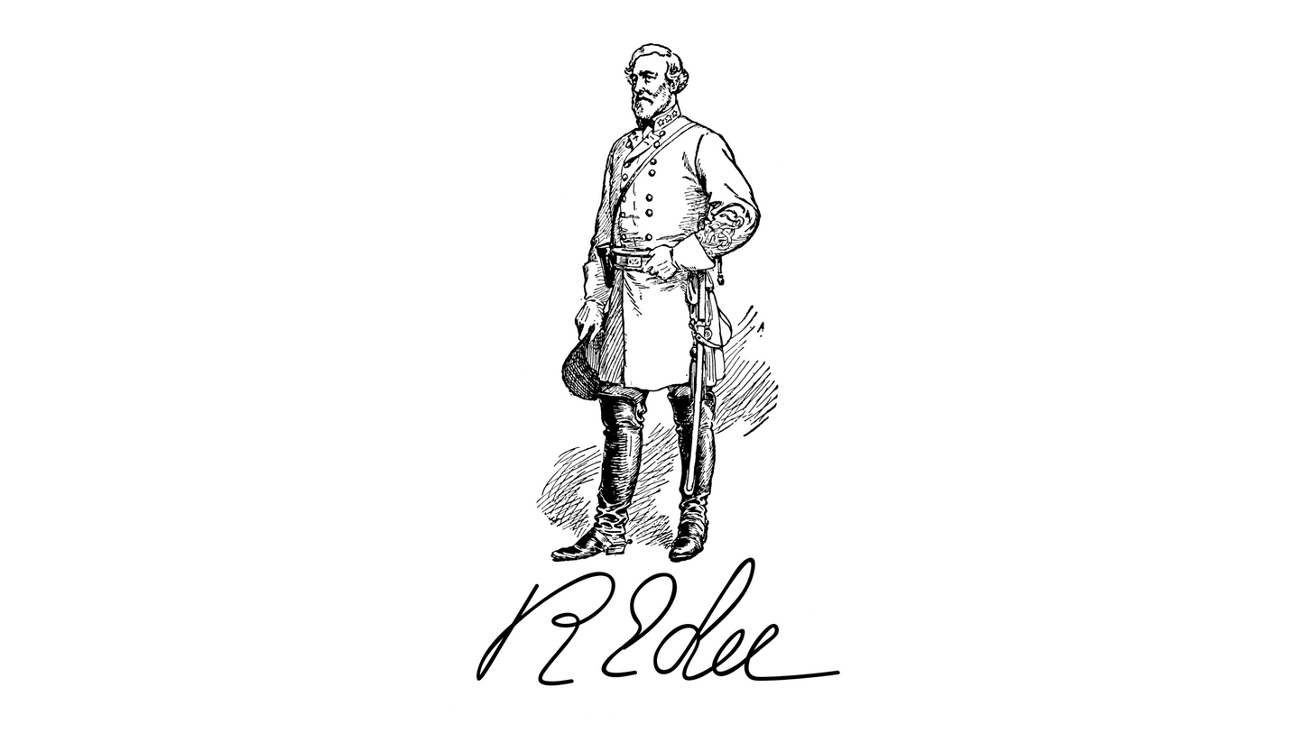 General Robert E. Lee - Army of Northern Virginia Sticker/Magnet
