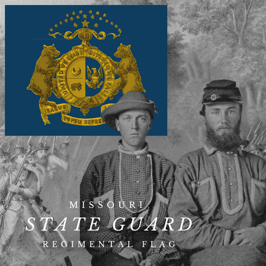 Missouri State Guard Regimental Flag Stickers/Magnets