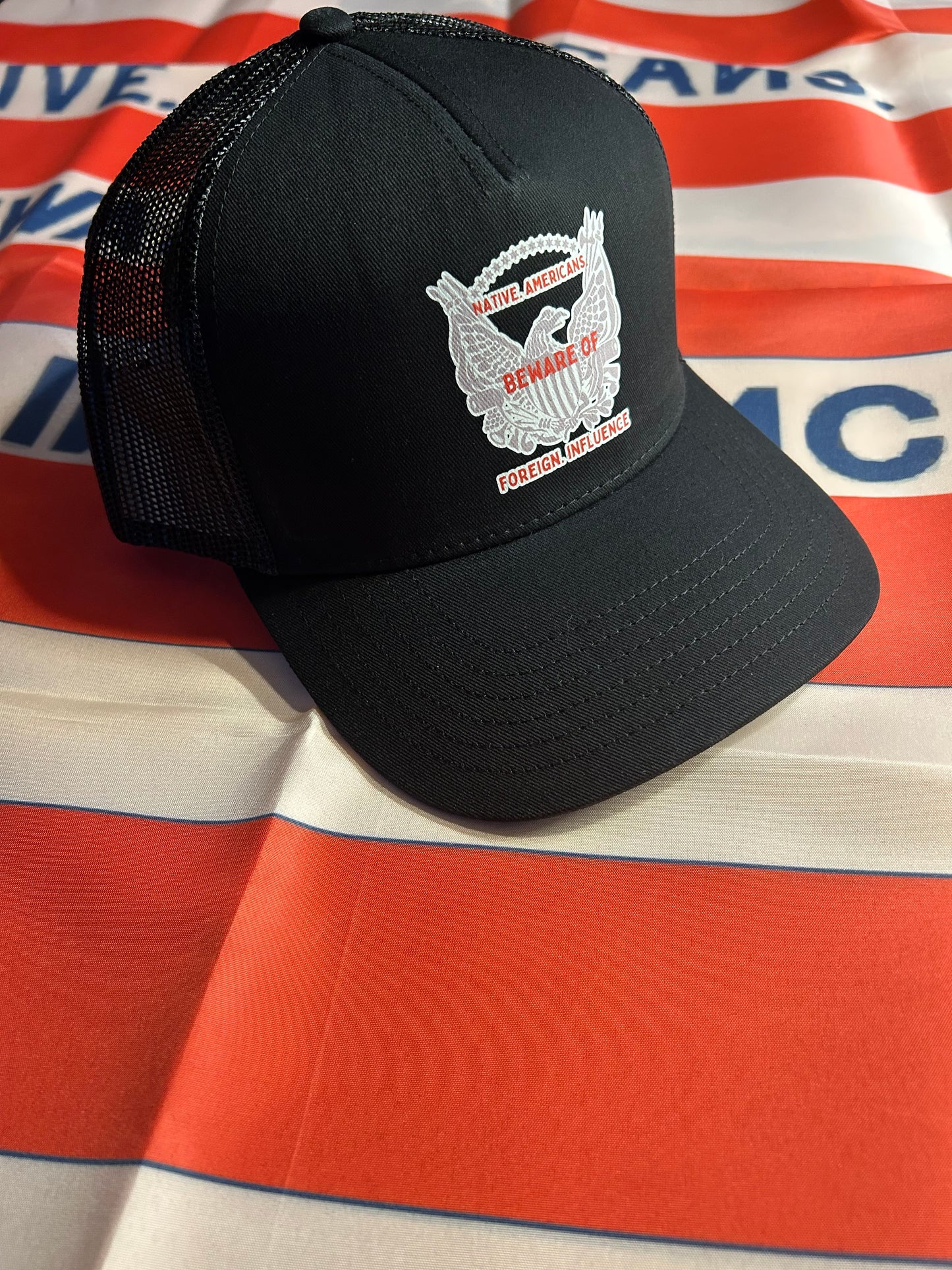 "Beware of Foreign Influence" Know Nothing Party Cap