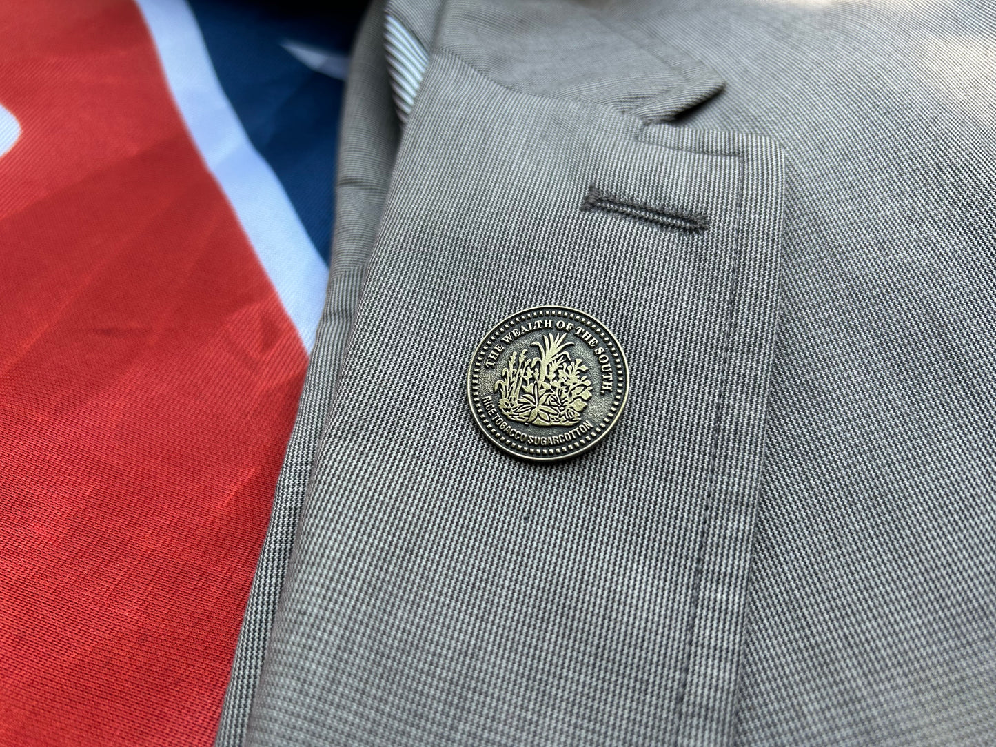 "Wealth of the South" Lapel Pin